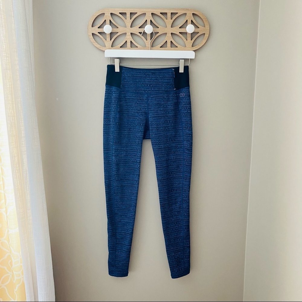 CALIA by Carrie Underwood Leggings Blue Sz Small